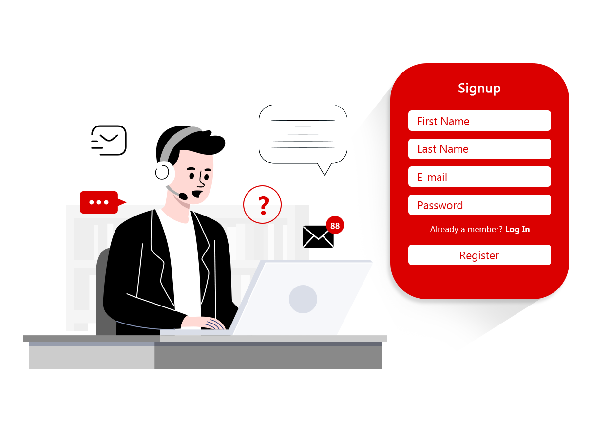 Inquiry & Registration Image